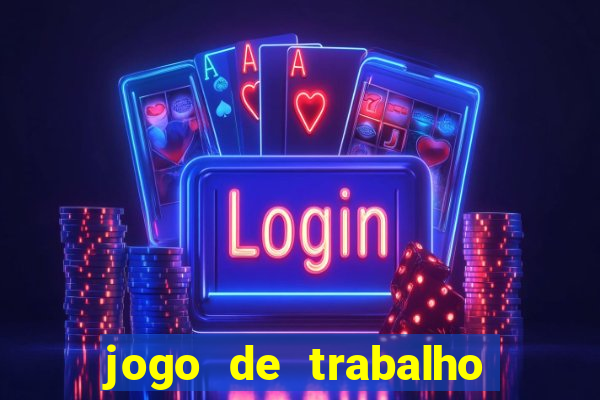 jogo de trabalho no escritório